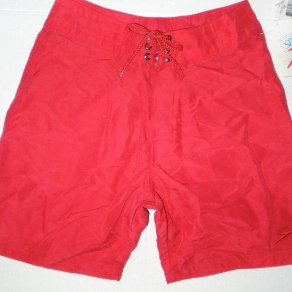 Vintage Lace-Up Quick-dry Swim Trunks Shorts - Picture 2 of 4